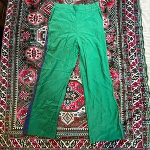 Rachel Zoe Linen Green Women's Pants